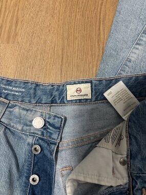 Ag Adriano Goldschmied light blue denim jeans